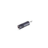 shiverpeaks®--Adapter, Klinkenstecker Mono 3,5mm auf...