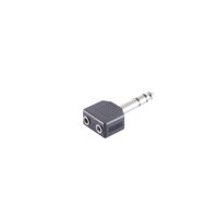 shiverpeaks®--Adapter, Klinkenstecker Stereo 6,3mm...