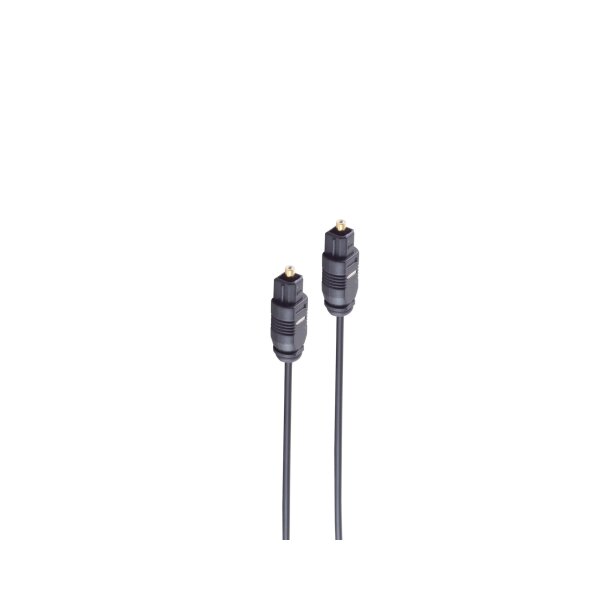 shiverpeaks®--Lichtwellenleiterkabel 2,2mm, Toslink-Stecker auf Toslink-Stecker, 0,5m