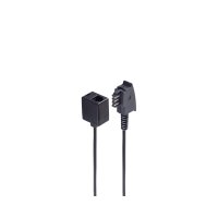 shiverpeaks®--Telefonadapter-TAE F-Stecker auf...