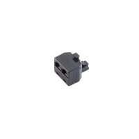 shiverpeaks®--Festadapter, Western-Stecker 6/6 auf 2...