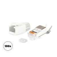 shiverpeaks®--Netzwerk Modular Stecker RJ45 SET...