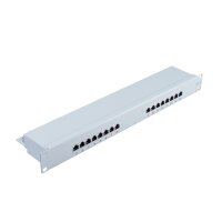 shiverpeaks®--cat 5e 19"-Patchpanel, 16 Port