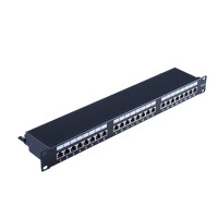 shiverpeaks®--cat 6 Patchpanel, geschirmt, 24 Ports