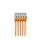 shiverpeaks®--Netzwerkkabel-RJ45 Patchkabel S/FTP,PIMF, Rohkabel CAT 7 Halogenfrei VE5 orange 0,25m