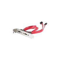 shiverpeaks®--S-ATA zu e-SATA Slotblech, 2-PORT, incl...