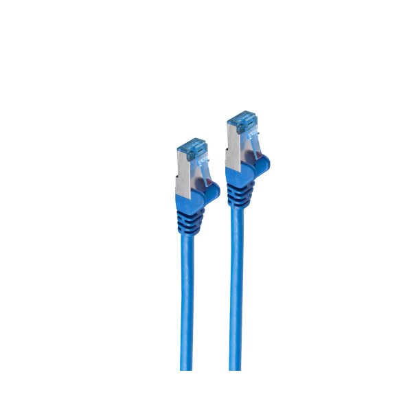 shiverpeaks®--Netzwerkkabel-Patchkabel, cat 6A, S/FTP, PIMF, blau, 5,0m