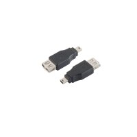 shiverpeaks®--USB Adapter, A Kupplung auf Mini USB A...