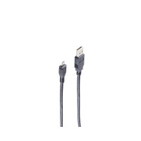 shiverpeaks®--USB-Micro Kabel, USB-A-Stecker auf USB-B MICRO Stecker, 1,8m