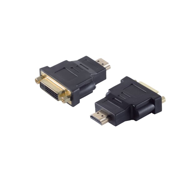 shiverpeaks®--HDMI Adapter HDMI Stecker auf DVI-D 24+1 Kupplung, vergoldete Kontakte, 4K2K