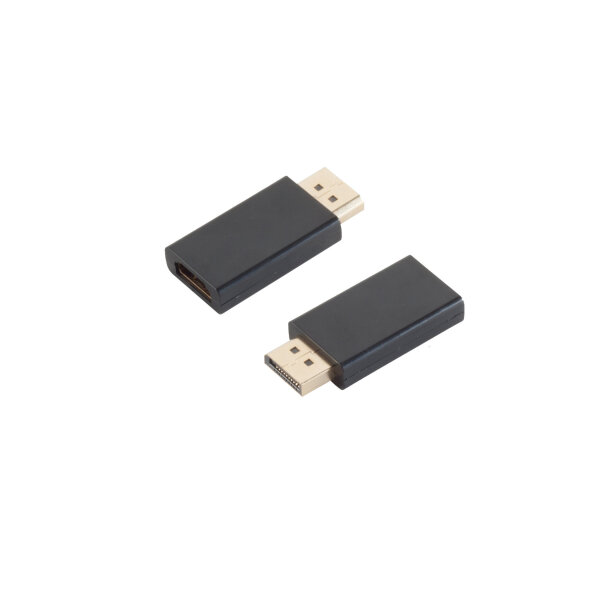 shiverpeaks®--Adapter, Displayport-Stecker auf HDMI-Kupplung, vergoldete Kontakte, 4K2K