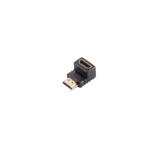 shiverpeaks®--Adapter, HDMI-Stecker auf HDMI-Kupplung, Winkelausführung, Abgang nach unten, 4K2K