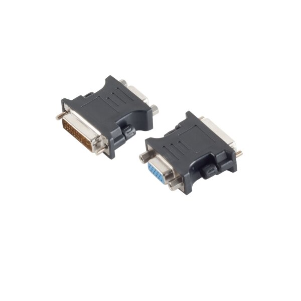 shiverpeaks®--Adapter, DVI-D-Stecker (24+1) Dual-Link auf VGA-Kupplung