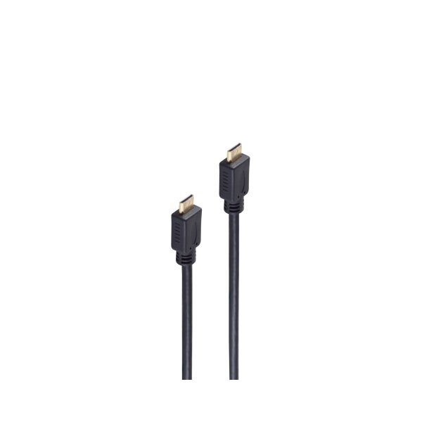 shiverpeaks®--HDMI Anschlusskabel, HDMI C-Stecker auf HDMI C-Stecker, ULTRA HD, HEAC, 1m