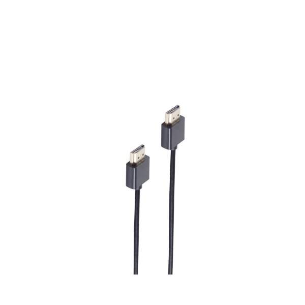 shiverpeaks®--HDMI-Anschlusskabel, HDMI Stecker auf HDMI Stecker, AWG 36, extra dünn, 1,5m