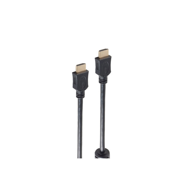 shiverpeaks®--HDMI Anschlusskabel, HDMI Stecker auf HDMI Stecker mit Ferrit, ULTRA HD, 1,5m