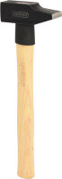 Schlosserhammer, Hickory-Stiel, französische Form, 400g