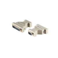 shiverpeaks®--SUB-D Adapter, 9-pol. Sub-D-Stecker auf...