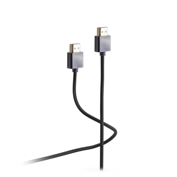 Flexline®-HDMI Kabel, 2 x HDMI A Stecker, hochflexibel Full HD, ULTRA HD, 3D, HEAC, 2m