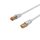 Flexline®-Patchkabel cat. 6A S/FTP, hochflexibel, PIMF, 500MHz, grau, 0,25m