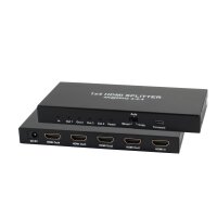 shiverpeaks®-PROFESSIONAL--HDMI Verteiler 1x IN 4x...