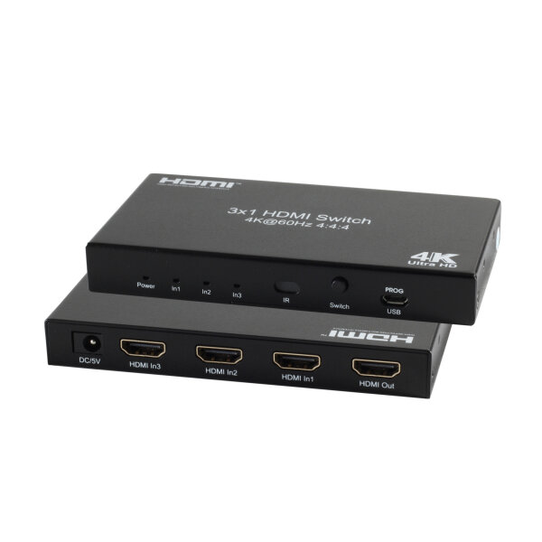 shiverpeaks®-PROFESSIONAL--HDMI Switch 3x IN 1x OUT, 4K2K 60Hz