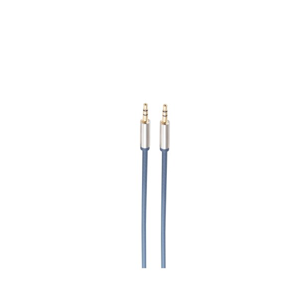 shiverpeaks®-PROFESSIONAL 3,5mm Klinken-Kabel, vergoldete Kontakte, extra dünn, SLIM LINE - 1,50m