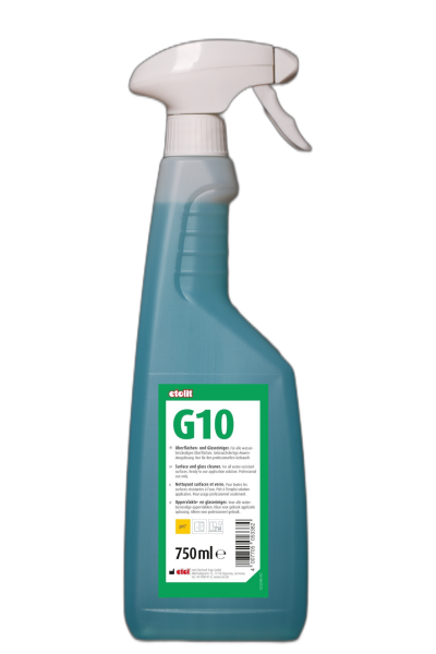 etolit G10 Oberflächen-  und Glasreiniger 8 x 750 ml Flasche