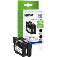 KMP Patrone Epson T1811 black Doppelp. 500 S. E145D...