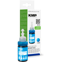 KMP Tinte EcoTank T6642 cyan 6500 S. E163 kompatibel