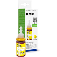 KMP Tinte EcoTank T6644 yellow 6500 S. E165 kompatibel