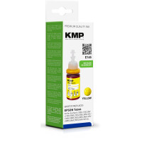 KMP Tinte EcoTank T6644 yellow 6500 S. E165 kompatibel