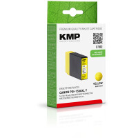 KMP Patrone Canon PGI1500XLY yellow pigm. 935 S. C102 kompatibel