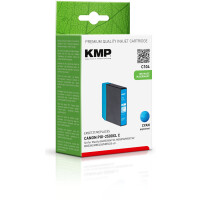 KMP Patrone Canon PGI2500XLC cyan pigm. 1755 S. C104 kompatibel