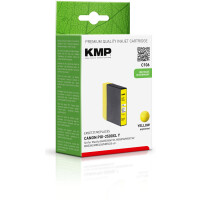 KMP Patrone Canon PGI2500XLY yellow pigm. 1520 S. C106 kompatibel