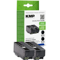 KMP Patrone Epson T2601 black Doppelp. 240 S. E167D...