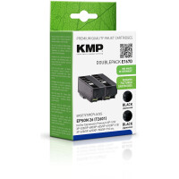 KMP Patrone Epson T2601 black Doppelp. 240 S. E167D remanufactured