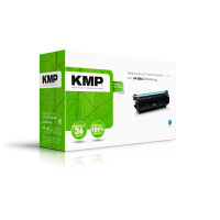 KMP Toner HP CF361A cyan 5000 S. H-T223C remanufactured