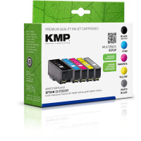 KMP Patrone Epson T3337 Multip. 250-300 S. E222V remanufactured