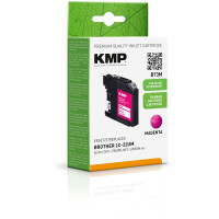 KMP Patrone Brother LC-22UM magenta 1200 S. B73M refilled