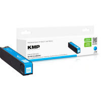 KMP Patrone HP NR.981X cyan pigm. 10000 S. Hybrid-Chip...