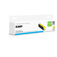 KMP Patrone HP NR.981X yellow pigm. 10000 S. Hybrid-Chip refilled