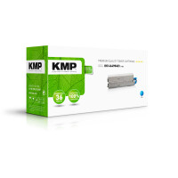 KMP Toner OKI 46490403 cyan 1500 S. O-T54 remanufactured