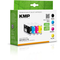 KMP Patrone Brother LC-970VALBP Multip. 300-350S. B76V