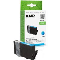 KMP Patrone HP HP912XL 3YL81AE cyan H189X kompatibel