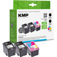 KMP Patrone HP HP301XL CH563EE Multipack BK/C/Y/M...