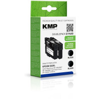 KMP Patrone Epson Pro WF-2865DWF ers. 502XL T02W14 2 x black remanufactured