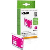 KMP Patrone Brother LC-1000M LC51M 400 S. magenta...