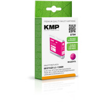 KMP Patrone Brother LC-1000M LC51M 400 S. magenta remanufactured