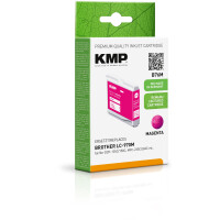 KMP Patrone Brother LC-970M      300 S. magenta remanufactured